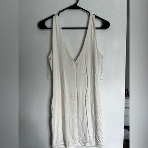 Windsor Cream Fitted Mini Dress